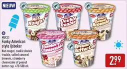 ALDI Mucci Funky American style ijsbeker aanbieding