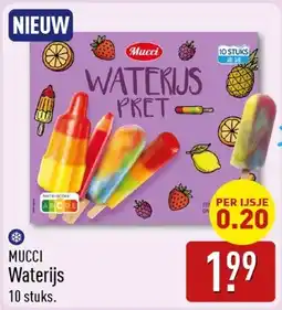 ALDI Mucci Waterijs aanbieding