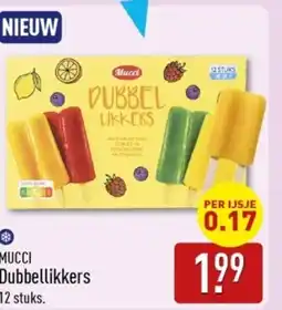 ALDI Mucci Dubbellikkers aanbieding