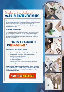 Sani-Dump MAAK NU UW MOODBOARD aanbieding