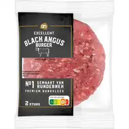 Albert Heijn AH Excellent Black angus burger aanbieding
