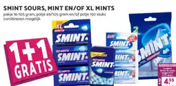 Boon`s Markt SMINT SOURS, MINT EN/OF XL MINTS aanbieding
