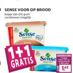 Boon`s Markt SENSE VOOR OP BROOD aanbieding