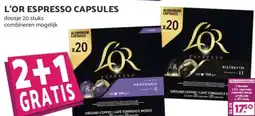 Boon`s Markt L'OR ESPRESSO CAPSULES aanbieding