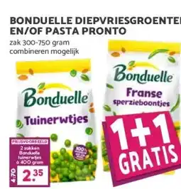 Boon`s Markt BONDUELLE DIEPVRIESGROENTEN EN/OF PASTA PRONTO aanbieding