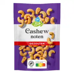 Albert Heijn AH Biologisch Ongebrande cashewnoten aanbieding