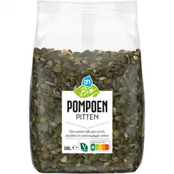 Albert Heijn AH Biologisch Pompoenpitten aanbieding