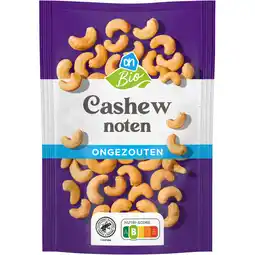 Albert Heijn AH Biologisch Ongezouten cashewnoten aanbieding