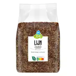 Albert Heijn AH Biologisch Lijnzaad gebroken aanbieding