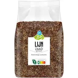 Albert Heijn AH Biologisch Lijnzaad gebroken aanbieding