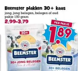 Boon`s Markt Beemster plakken 30+ kaas aanbieding