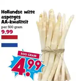Boon`s Markt Hollandse witte asperges AA-kwaliteit aanbieding