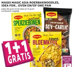 Boon`s Markt MAGGI MAGIC ASIA ROERBAKNOODLES, IDEA FOR... OVEN EN/OF ONE PAN aanbieding
