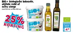 Boon`s Markt BIO+ biologische kokosolie, olijfolie mild of extra vierge aanbieding