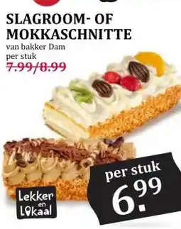 Boon`s Markt SLAGROOM-OF MOKKASCHNITTE aanbieding