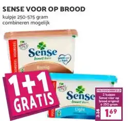 Boon`s Markt SENSE VOOR OP BROOD aanbieding