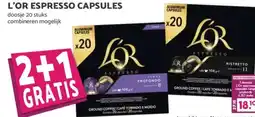 Boon`s Markt L'OR ESPRESSO CAPSULES aanbieding