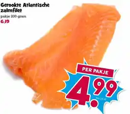 Boon`s Markt Gerookte Atlantische zalmfilet aanbieding