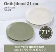 Boon`s Markt Ontbijtbord 21 cm aanbieding