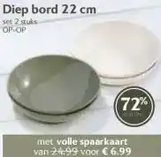Boon`s Markt Diep bord 22 cm aanbieding
