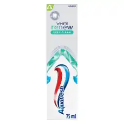 Albert Heijn Aquafresh White reverse deep clean aanbieding