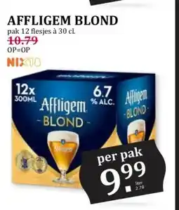 Boon`s Markt AFFLIGEM BLOND aanbieding