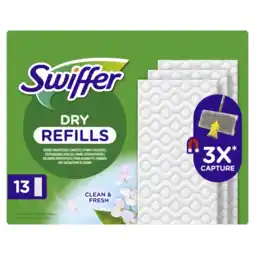 Albert Heijn Swiffer Vloerdoekjes droog navulling aanbieding