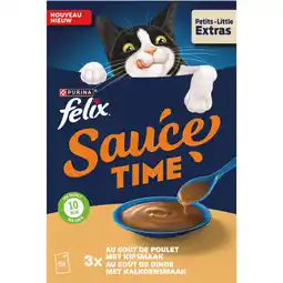 Albert Heijn Felix Sauce time met kip- of kalkoensmaak aanbieding