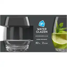 Albert Heijn AH Waterglazen aanbieding