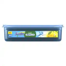 Albert Heijn Swiffer Vloerdoekjes vochtig navulling aanbieding