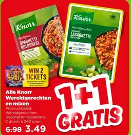 PLUS Alle Knorr Wereldgerechten en mixen aanbieding