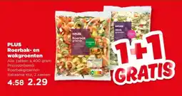 PLUS PLUS Roerbak- en wokgroenten aanbieding
