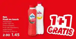 PLUS Spa Fruit en touch aanbieding