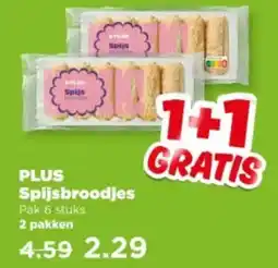 PLUS Plus spijsbroodjes aanbieding