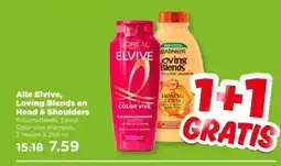 PLUS Alle Elvive, Loving Blends en Head & Shoulders aanbieding