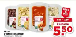 PLUS Plus Oosterse maaltijd aanbieding