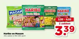 PLUS Haribo en Maoam aanbieding