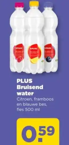 PLUS Plus bruisend water aanbieding