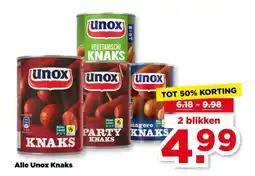 PLUS Alle Unox Knaks aanbieding