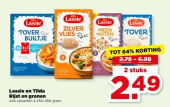 Lassie en Tilda Rijst en granen