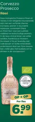 PLUS Corvezzo Prosecco Rosé aanbieding