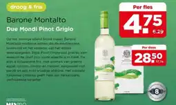PLUS Barone Montalto Due Mondi Pinot Grigio aanbieding