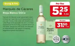 PLUS Marqués de Cáceres Rioja Blanco DOCa aanbieding