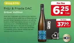 PLUS Fritz & Frieda DAC Grüner Veltliner aanbieding