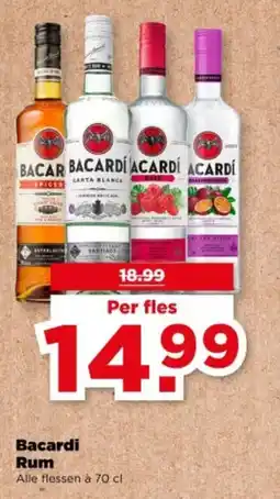 PLUS Bacardi Rum aanbieding