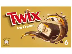 Hoogvliet Twix Ice cream aanbieding