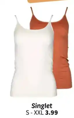 Wibra Singlet aanbieding