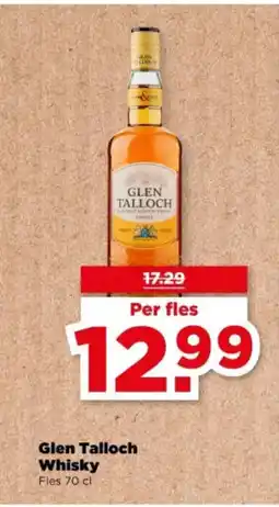 PLUS Glen Talloch Whisky aanbieding