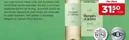 PLUS droog & fris Marqués de Cáceres Rioja Blanco DOCa aanbieding