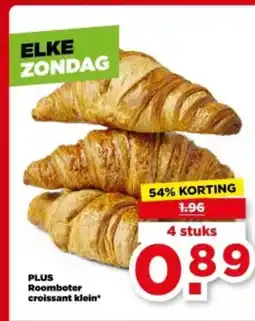 PLUS Plus Roomboter croissant klein aanbieding